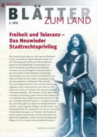 Bild Freiheit und Toleranz - Das Neuwieder Stadtrechtsprivileg