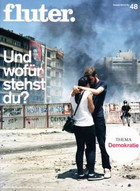 Bild Fluter. Thema:  Demokratie