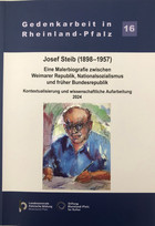 Bild Josef Steib (1898–1957). Eine Malerbiografie zwischen Weimarer Republik, Nationalsozialismus und früher Bundesrepublik